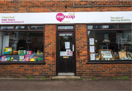 Mencap Charity Shop Front | Harpenden Mencap