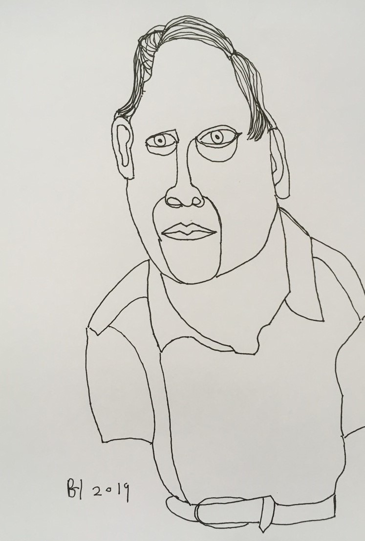 Live portrait by Ben | Harpenden Mencap